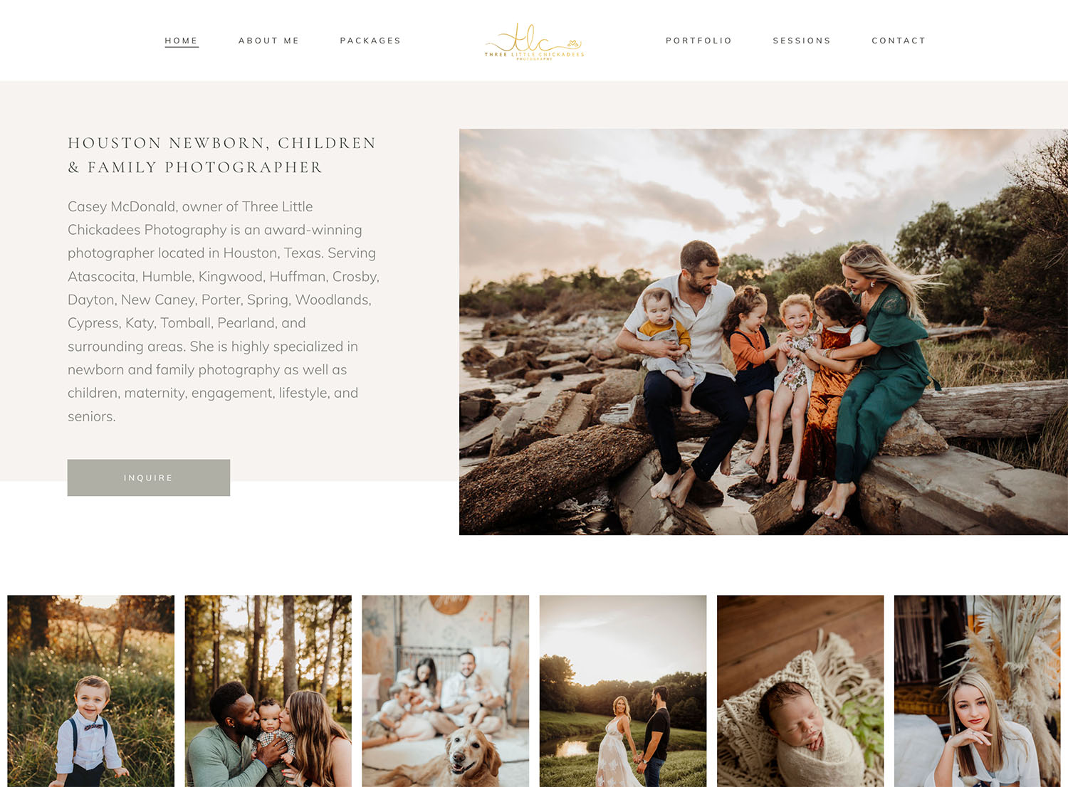 Three Little Chickadees